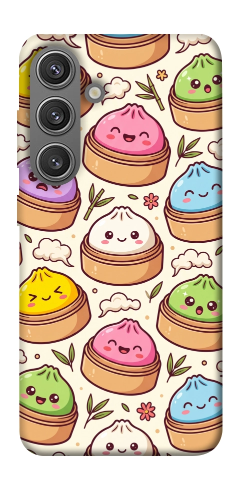 Чехол Pattern dumpling для Galaxy S24