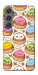 Чехол Pattern dumpling для Galaxy S24
