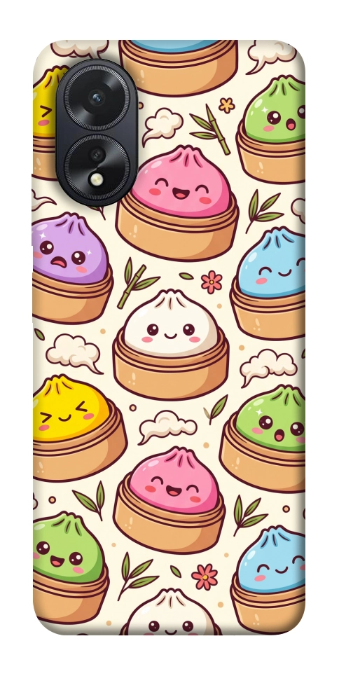 Чехол Pattern dumpling для Oppo A38
