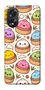 Чехол Pattern dumpling для Oppo A38