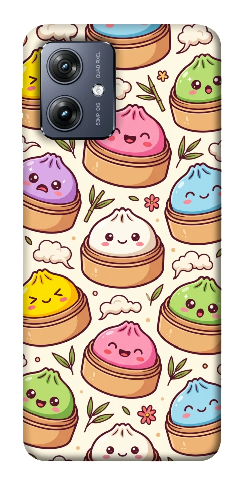 Чехол Pattern dumpling для Motorola Moto G54