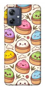 Чехол Pattern dumpling для Motorola Moto G54