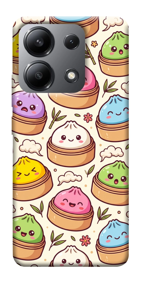 Чехол Pattern dumpling для Xiaomi Redmi Note 13 4G