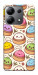 Чехол Pattern dumpling для Xiaomi Redmi Note 13 4G