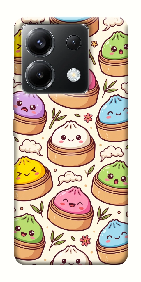 Чохол Pattern dumpling для Xiaomi Poco X6