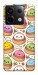 Чехол Pattern dumpling для Xiaomi Redmi Note 13 Pro 4G