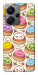 Чохол Pattern dumpling для Xiaomi Redmi Note 13 Pro+
