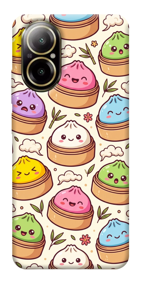 Чехол Pattern dumpling для Realme C67 4G