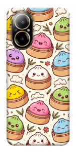 Чехол Pattern dumpling для Realme C67 4G