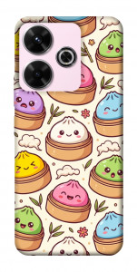 Чехол Pattern dumpling для Xiaomi Redmi 13 4G