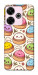 Чехол Pattern dumpling для Xiaomi Redmi 13 4G