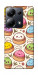 Чехол Pattern dumpling для Xiaomi Poco M6 Pro 4G