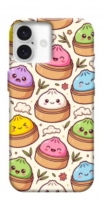 Чехол Pattern dumpling для iPhone 16