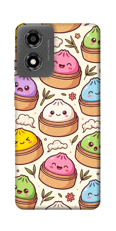 Чохол Pattern dumpling для Motorola Moto E14