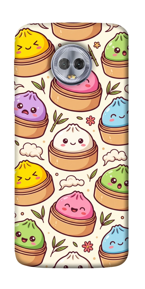 Чохол Pattern dumpling для Motorola Moto G6 Plus