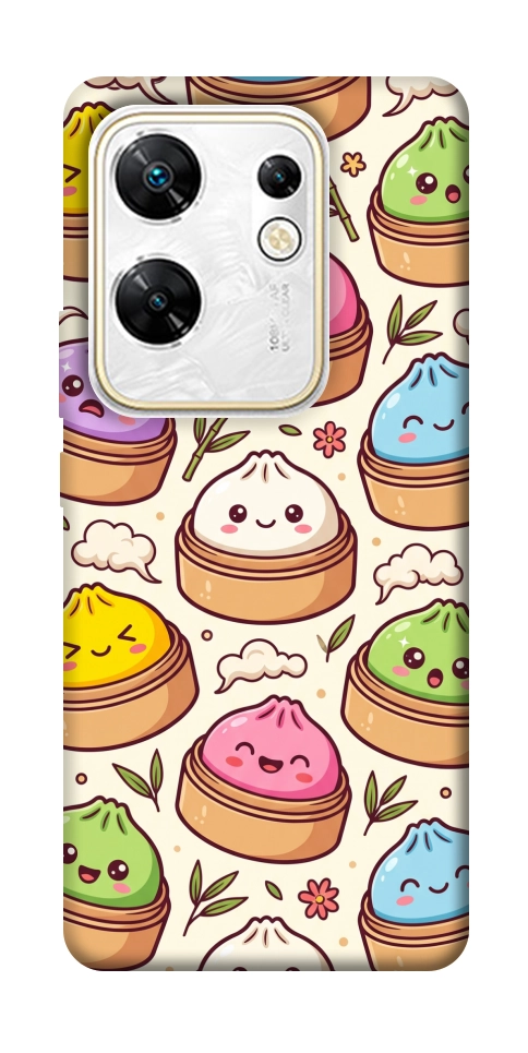 Чехол Pattern dumpling для Infinix Zero 30 4G