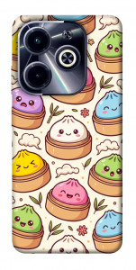 Чехол Pattern dumpling для TECNO Spark 20