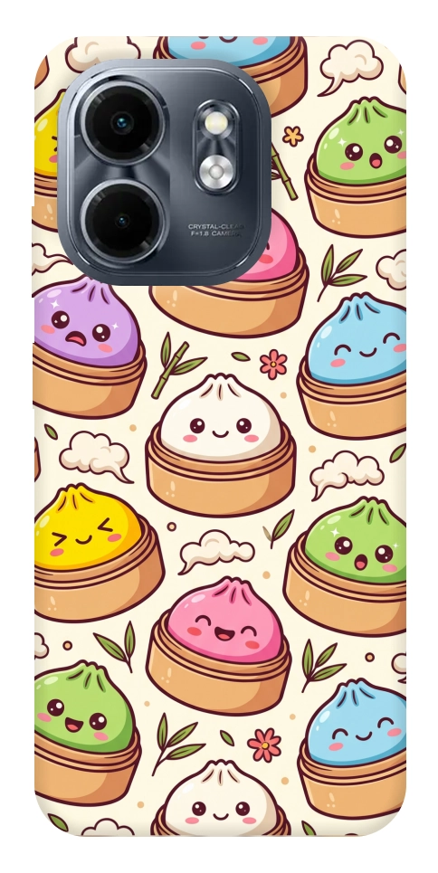 Чехол Pattern dumpling для Infinix Smart 9 4G