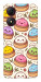 Чохол Pattern dumpling для ZTE Blade A34 4G