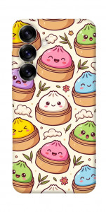 Чехол Pattern dumpling для Galaxy S25