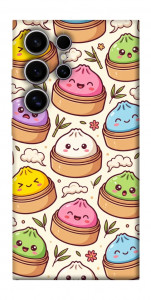 Чехол Pattern dumpling для Galaxy S25 Ultra