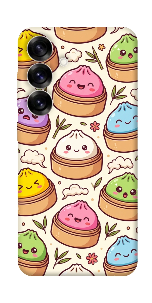 Чехол Pattern dumpling для Galaxy S25+