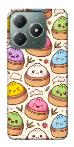 Чохол Pattern dumpling для Realme C61