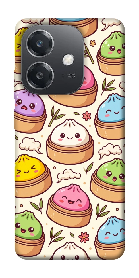 Чехол Pattern dumpling для Oppo А3х 4G