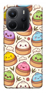 Чохол Pattern dumpling для Xiaomi Redmi Note 14 4G (Int. version)