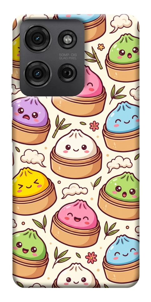 Чохол Pattern dumpling для Motorola Moto G75 5G
