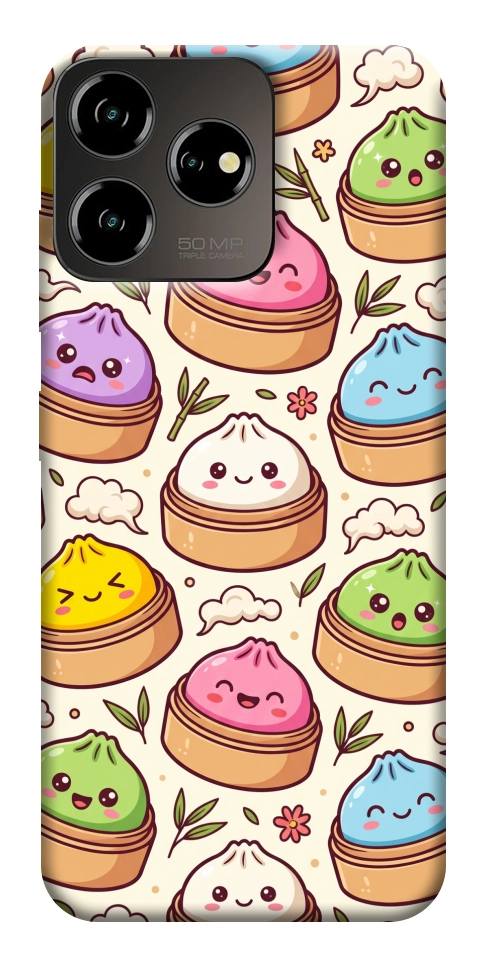 Чохол Pattern dumpling для ZTE Blade V50 Design 4G