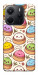 Чехол Pattern dumpling для Xiaomi Redmi Note 14 4G (Europe version)