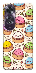Чехол Pattern dumpling для Oppo A60 4G