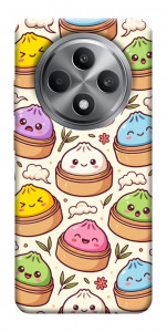 Чехол Pattern dumpling для Oppo Reno 12 F 4G