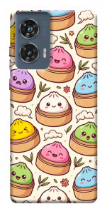 Чехол Pattern dumpling для Motorola Edge 50 Fusion