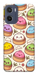 Чохол Pattern dumpling для Motorola Moto G05