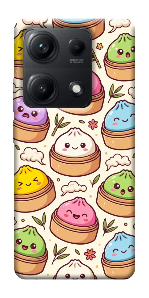 Чехол Pattern dumpling для Xiaomi Redmi Note 14S