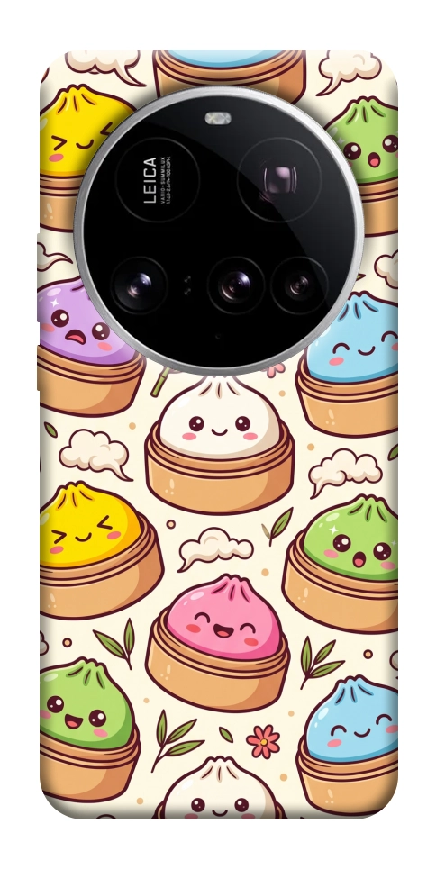 Чехол Pattern dumpling для Xiaomi 15 Ultra