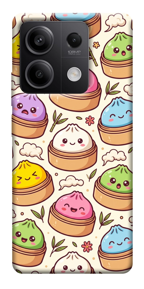 Чохол Pattern dumpling для Xiaomi Redmi Note 13 5G