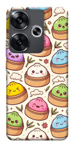 Чехол Pattern dumpling для Xiaomi Poco F6