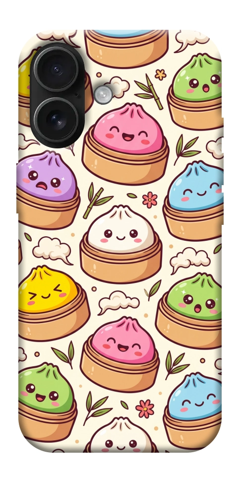 Чехол Pattern dumpling для iPhone 17
