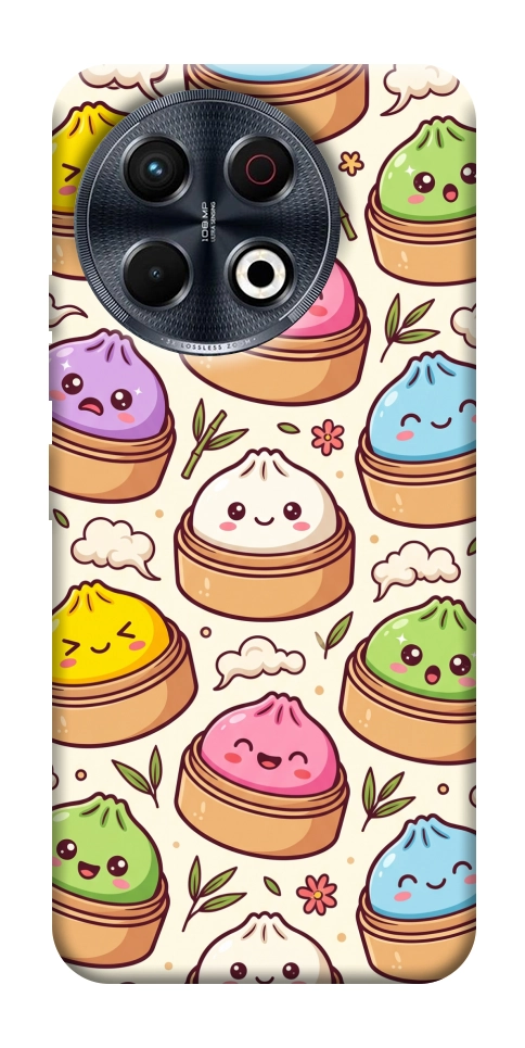 Чехол Pattern dumpling для TECNO Spark 30 Pro (KL7)
