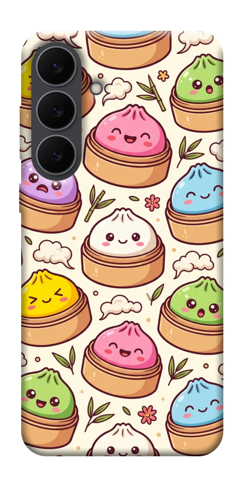 Чехол Pattern dumpling для Galaxy S25 FE