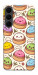Чехол Pattern dumpling для Galaxy S25 FE