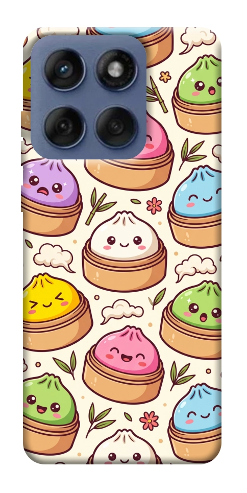 Чехол Pattern dumpling для Motorola Edge 60 Fusion