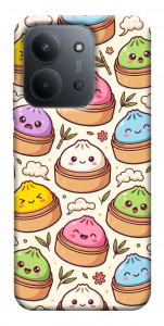 Чехол Pattern dumpling для Xiaomi Redmi 15C (Europe version)