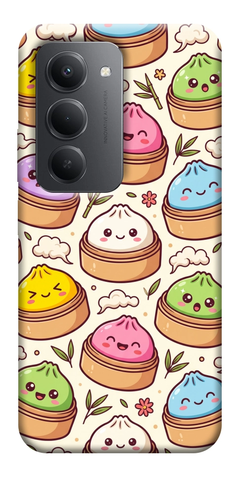 Чохол Pattern dumpling для Xiaomi Redmi 15 (Europe version)