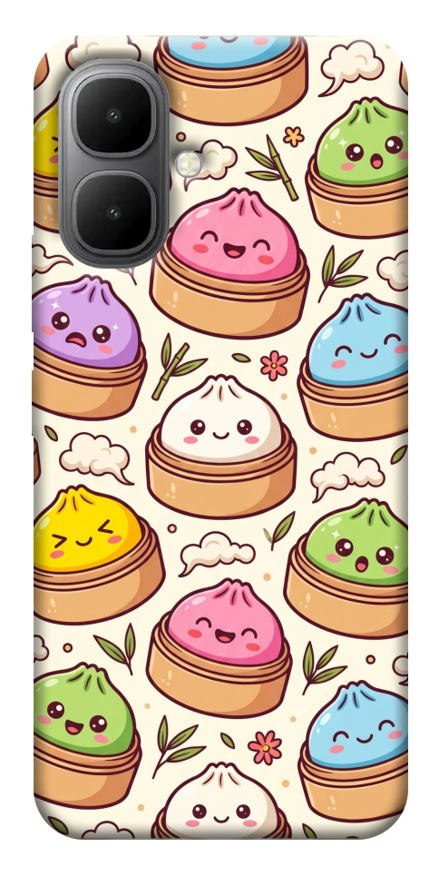 Чехол Pattern dumpling для Infinix Smart 10