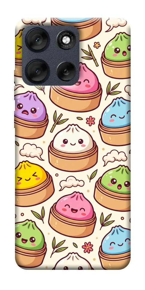 Чехол Pattern dumpling для Motorola Moto G56 5G