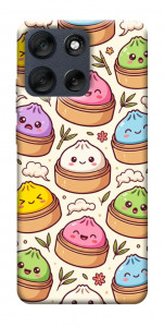 Чехол Pattern dumpling для Motorola Moto G56 5G